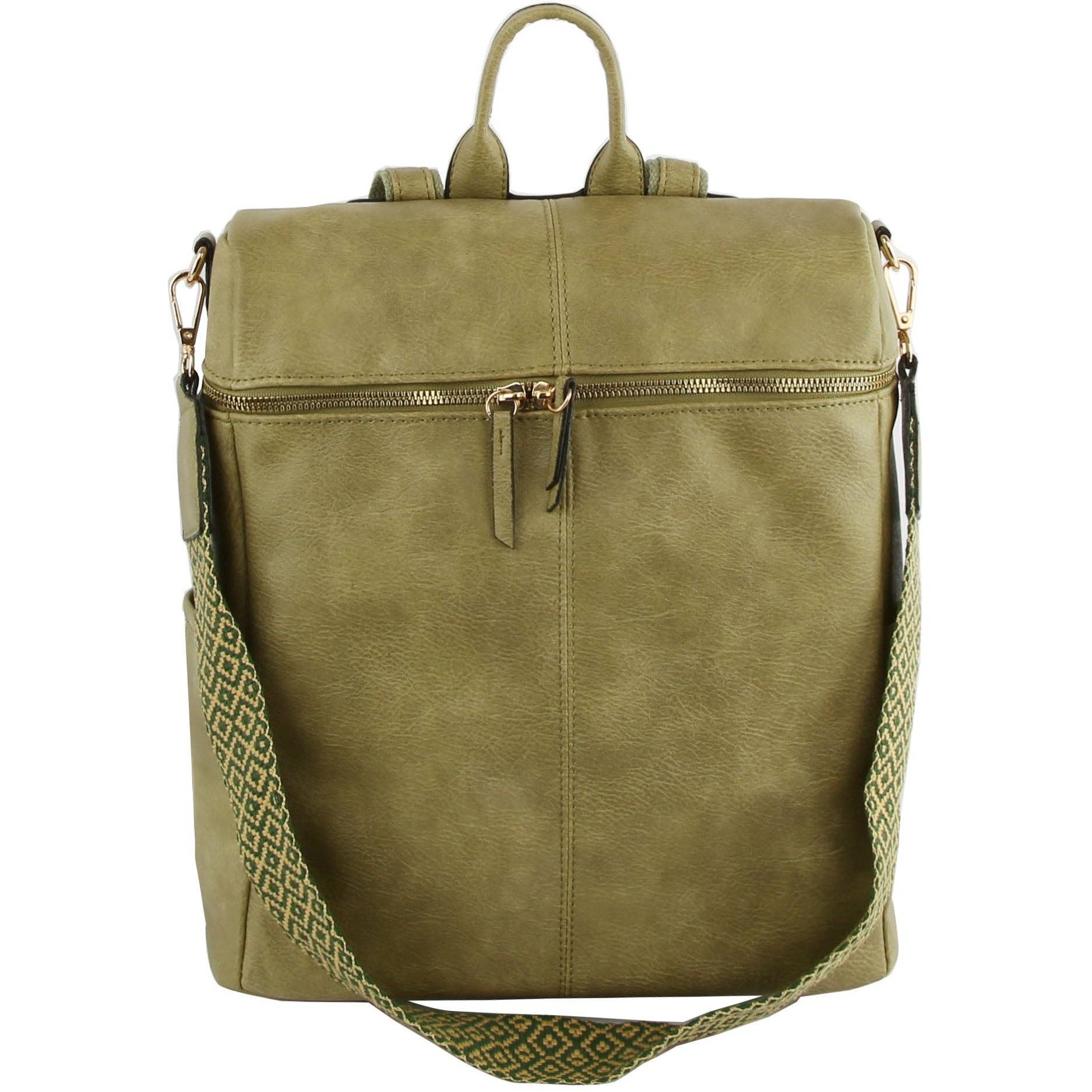 Backpack Purse Fashion Travel Shoulder Bag: Denim
