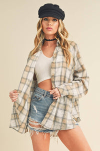 Ky Plaid Washed Flannel