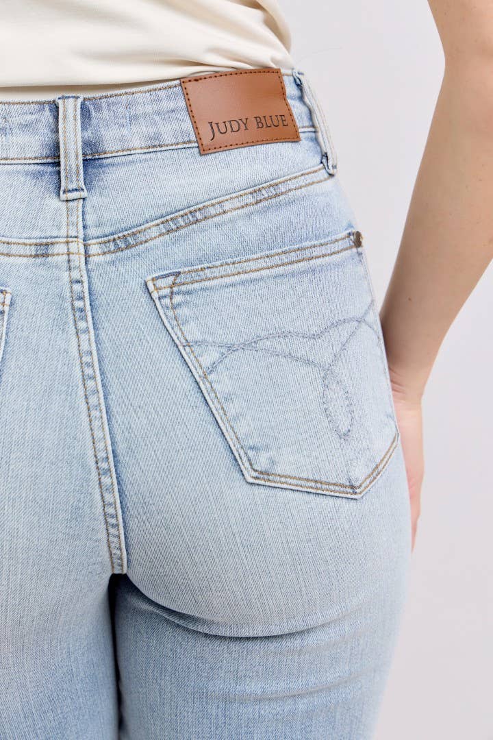 High Waisted Tummy Control Bootcut: Short