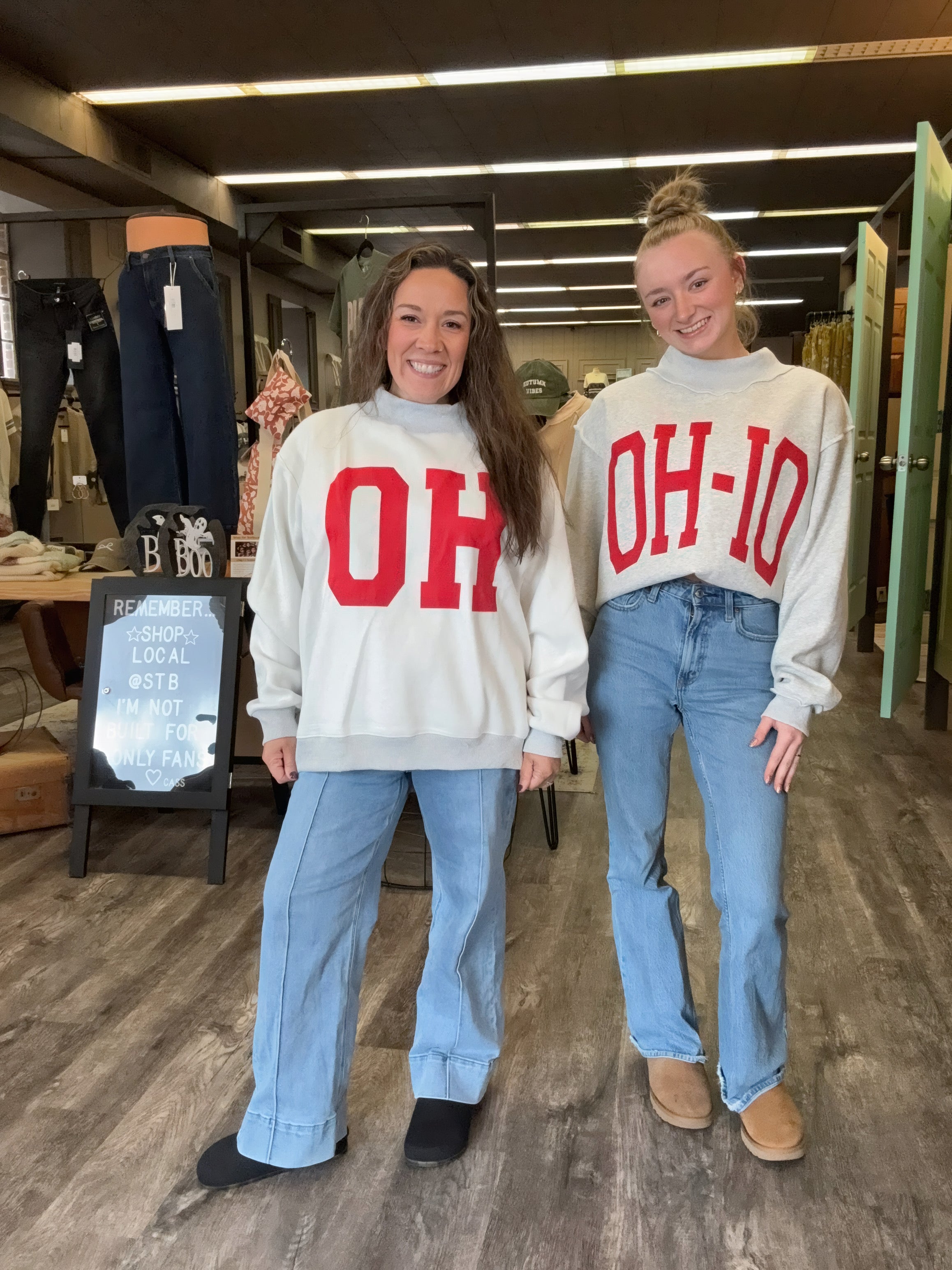 OH-IO 'OH-IO & OH' Reversible Sweatshirt