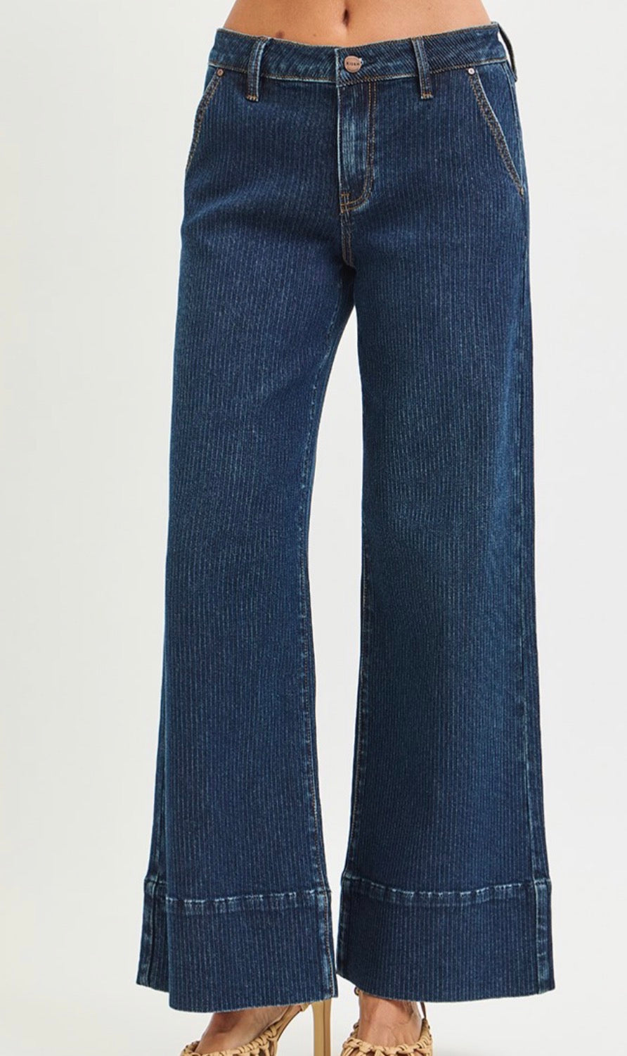 Risen Classy But Keepin Cute Mid Rise Denim
