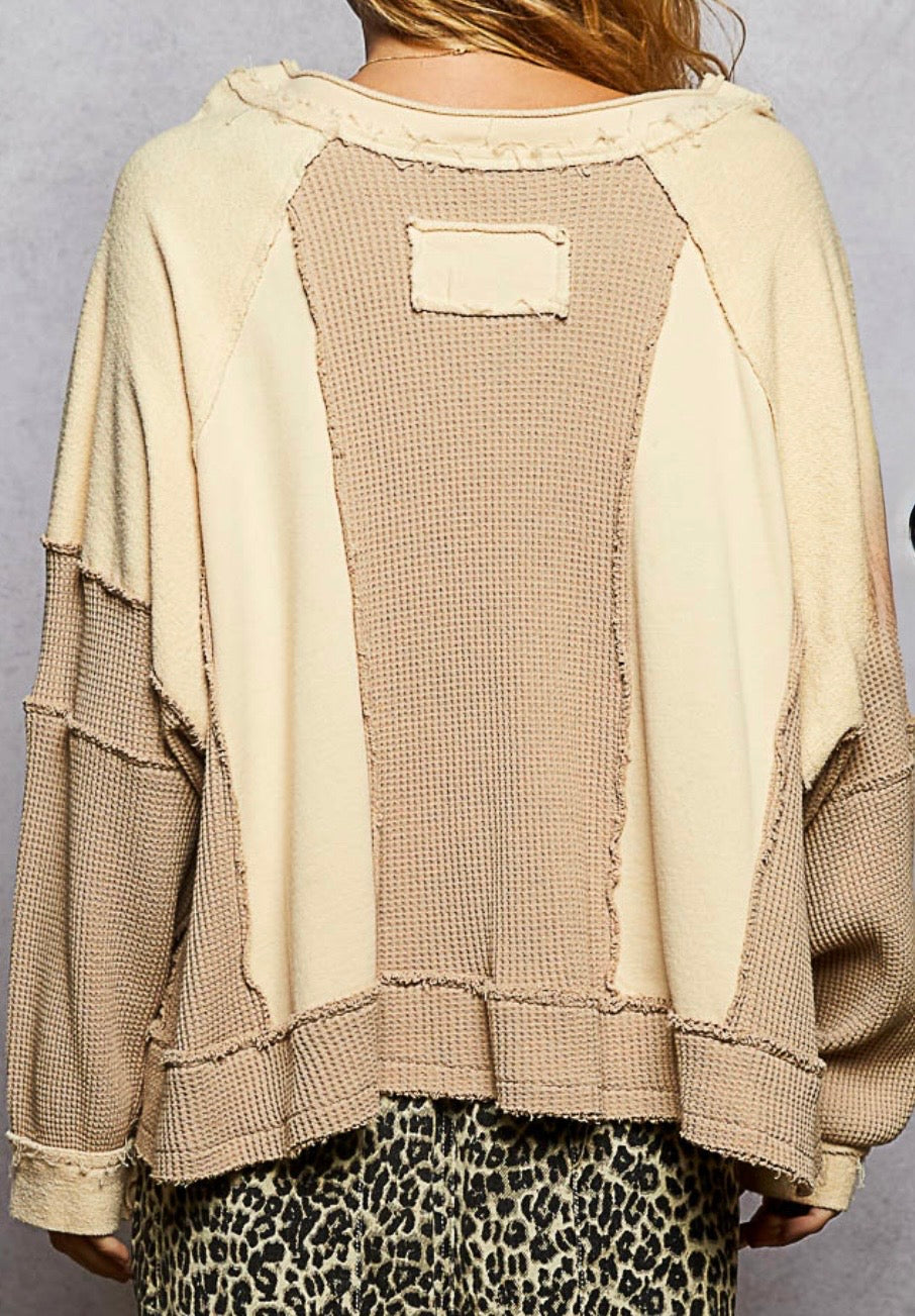And Just Like That Oversized Knit Top