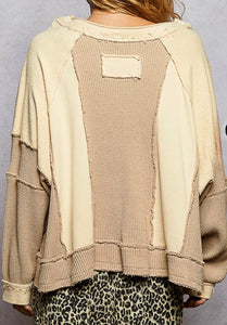 And Just Like That Oversized Knit Top
