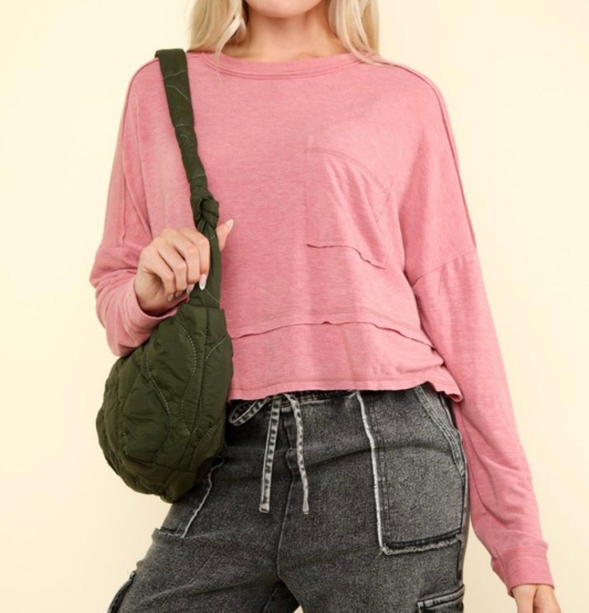 Oversized Casual Knit Top