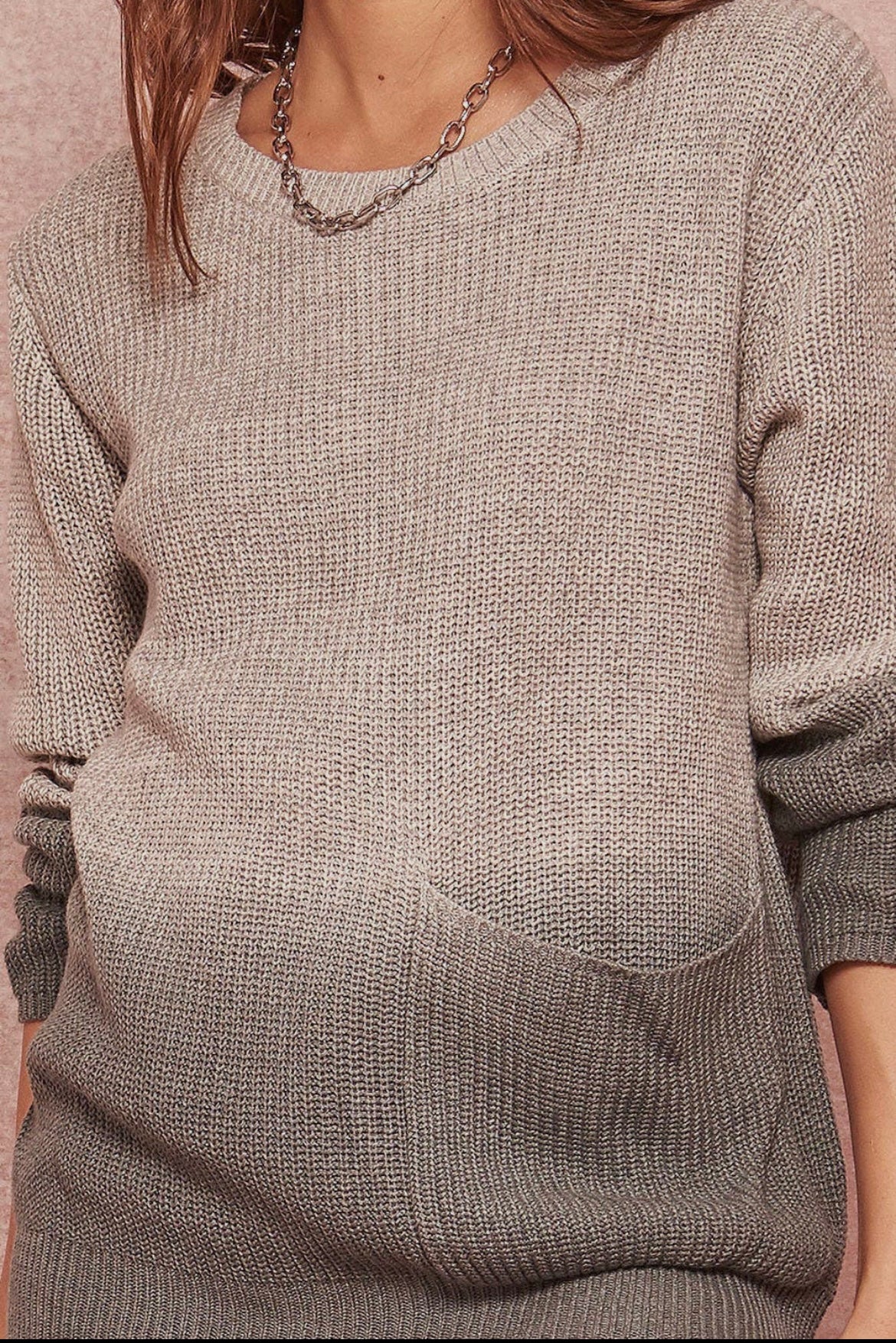 Knit Ombre Sweater