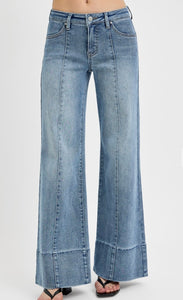 Risen Tummy Control Mid Rise Ankle Flare