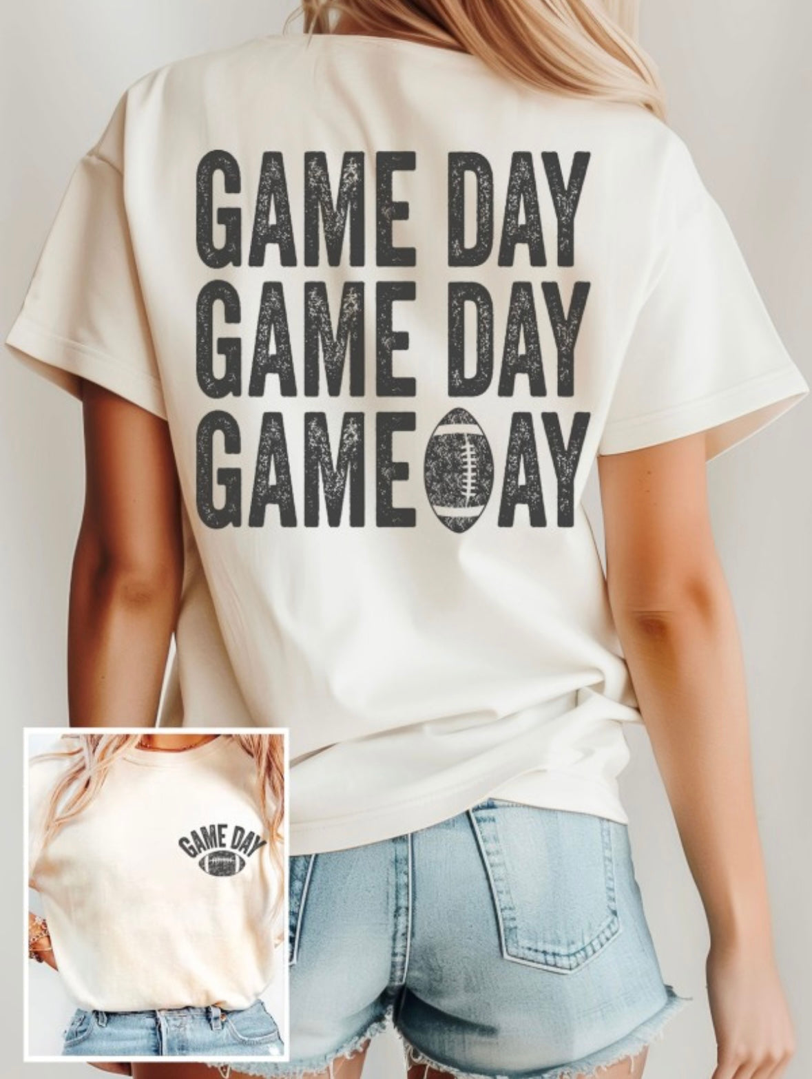 Game Day Football Tee