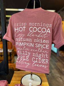 Hello Pumpkin/Crisp Mornings