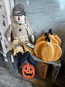 3D Wood Pumpkin