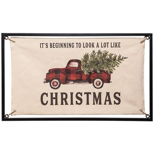 Christmas Truck Sign