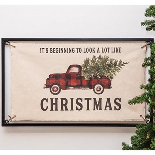 Christmas Truck Sign