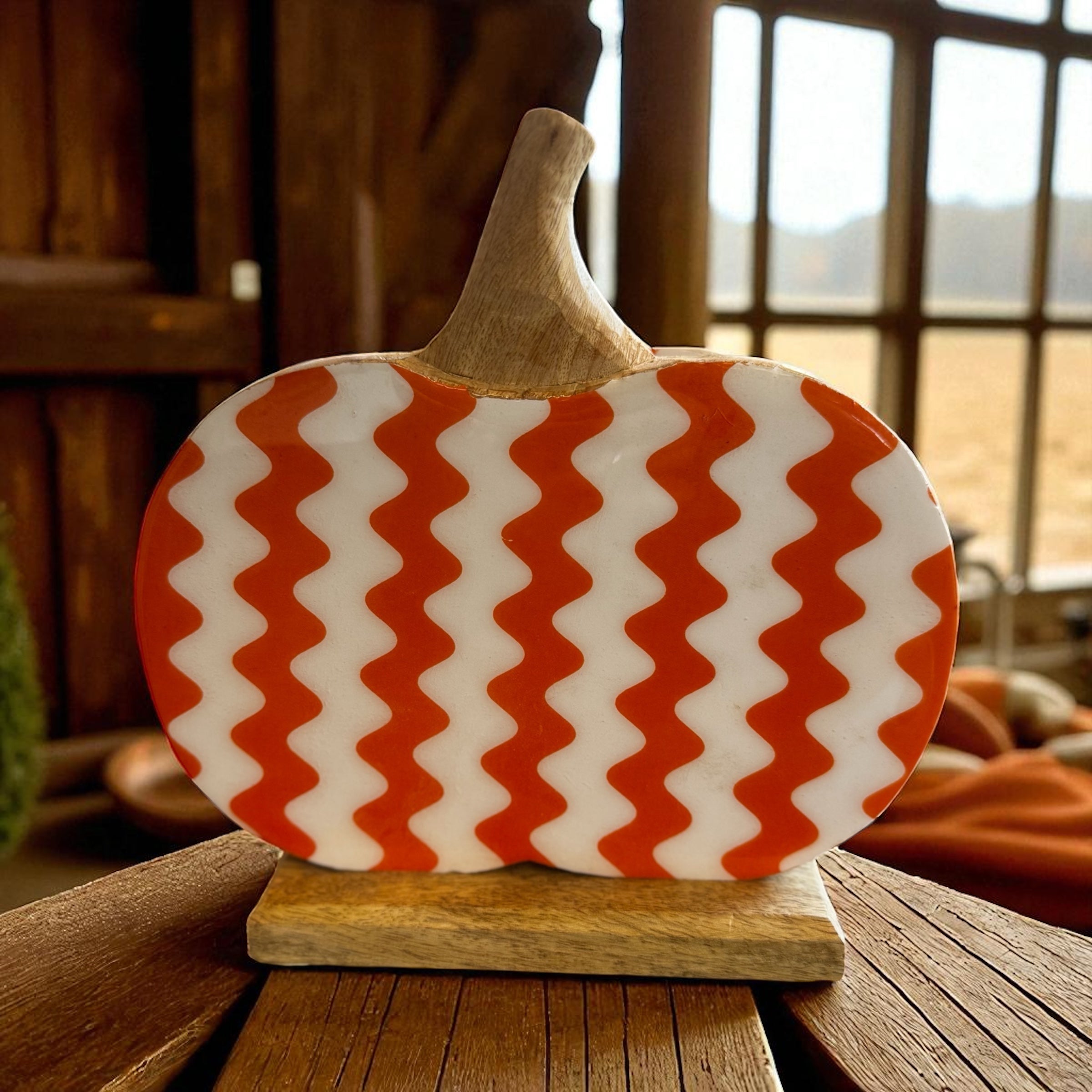 Zig Zag Pumpkin
