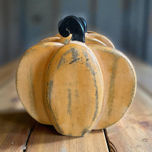 3D Wood Pumpkin