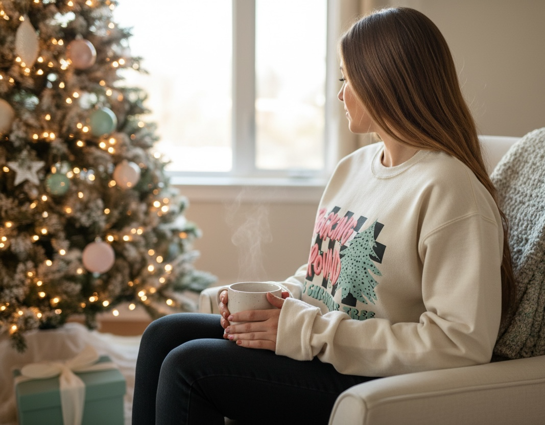 Rocking Round The Christmas Tree Retro Crew