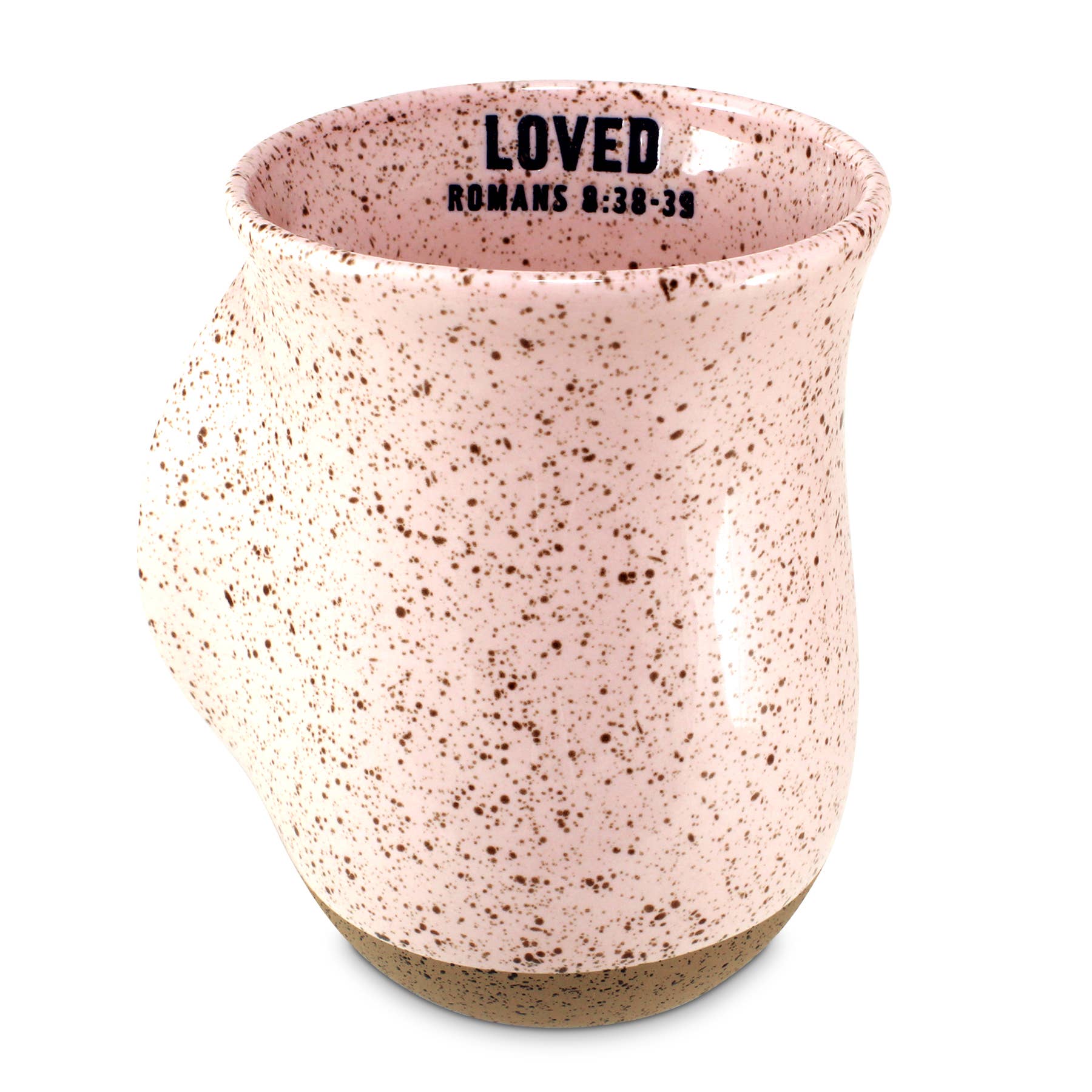 Handwarmer Mug Speckled Stone Loved