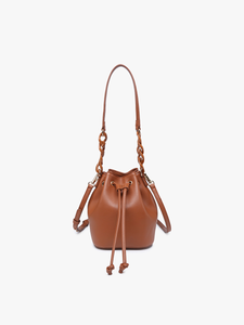 Cordelia Drawstring Bucket Bag w/ Strap 2