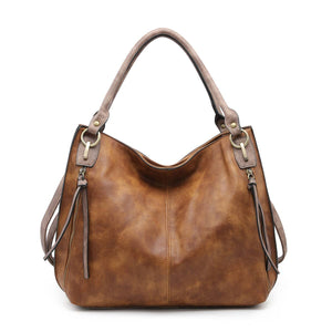Connar 2.0 Distressed Side Pocket Tote