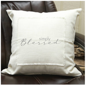 Simply blessed Pillow