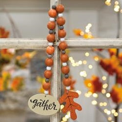 Beaded Gather Tag