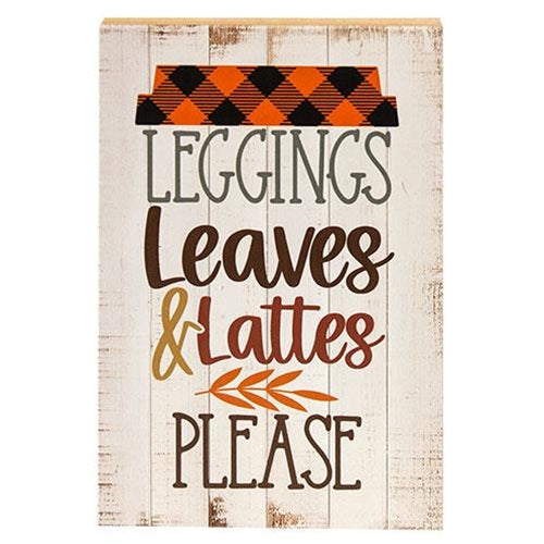 Leggings Leaves & Lattes