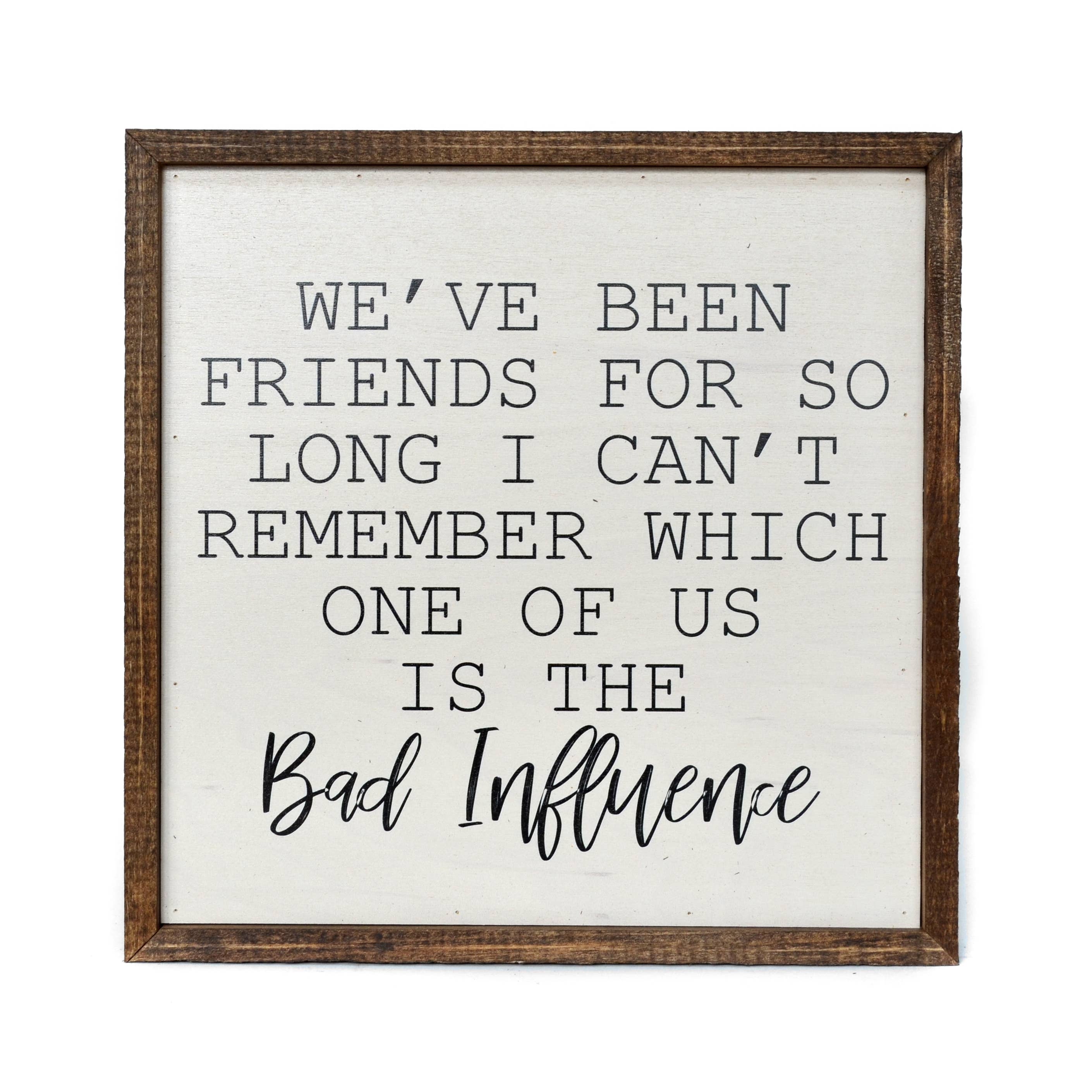 Friends For So Long Wall Art